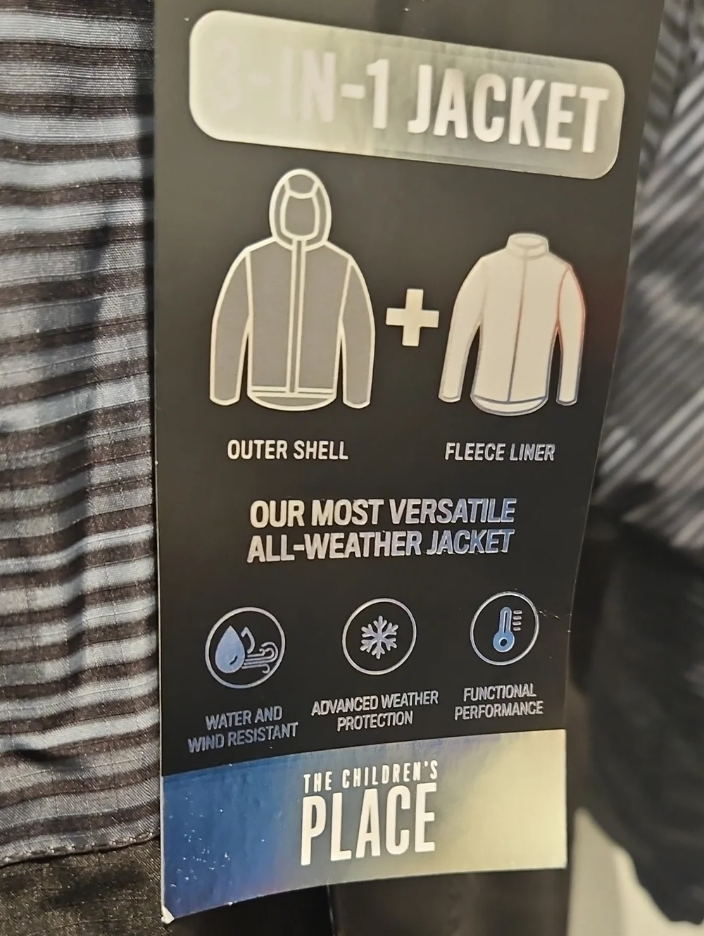 Children's Place 3-in-1 Cold Weather Jacket
